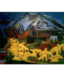 Ernst Ludwig Kirchner, Schafherde