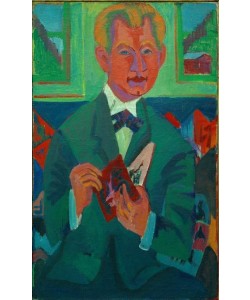 Ernst Ludwig Kirchner, Portrait Edwin Redslob