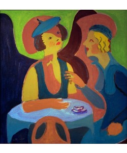 Ernst Ludwig Kirchner, Zwei Damen im Café