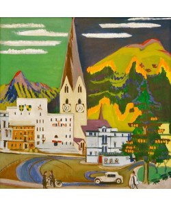 Ernst Ludwig Kirchner, Rathaus Davos Platz