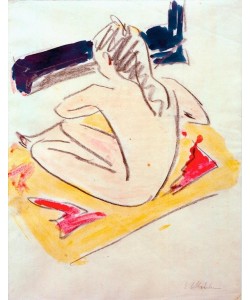 Ernst Ludwig Kirchner, Sitzende Fränzi