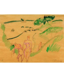 Ernst Ludwig Kirchner, Badende an der Fehmarnküste