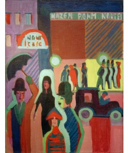 Ernst Ludwig Kirchner, Kaufhaus im Regen
