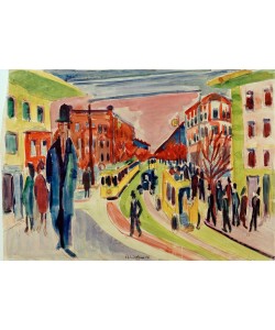 Ernst Ludwig Kirchner, Straßenszene