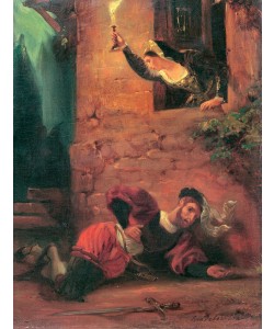 Eugene Delacroix, Der sterbende Valentin