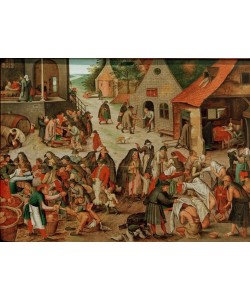 Pieter Brueghel der Jüngere, Die Werke der Barmherzigkeit
