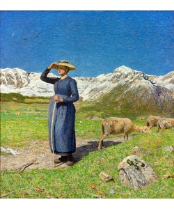 Giovanni Segantini, Mezzogiorno sulle Alpi