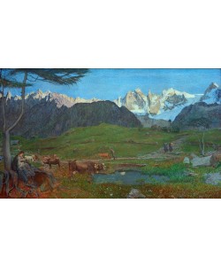 Giovanni Segantini, Il trittico della natura La vita