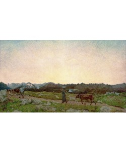 Giovanni Segantini, Il trittico della natura La natura