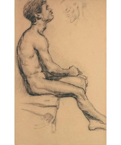 Paul Cézanne, Aktstudie eines Schwarzen