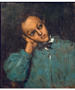 Paul Cézanne, Knabe mit aufgestütztem Arm