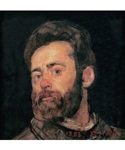 Ferdinand Hodler, Selbstbildnis mit dreißig Jahren