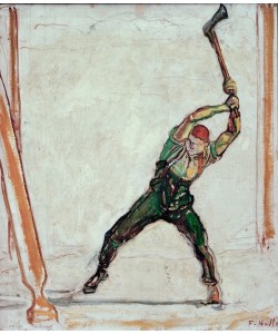 Ferdinand Hodler, Der Holzfäller