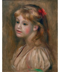 Pierre-Auguste Renoir, Porträt eines Mädchens