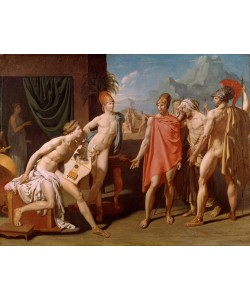 JEAN-AUGUSTE-DOMINIQUE INGRES, Achille recevant les ambassadeurs d’Agamemnon