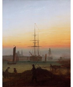 Caspar David Friedrich, Greifswalder Hafen