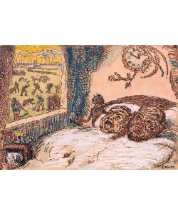James Ensor, La Paresse / De Luiheid