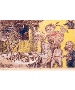 James Ensor, L’Avarice / De Gierigheid