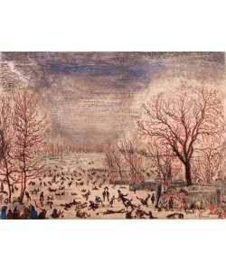 James Ensor, Les patineurs / De schaatsenrijders