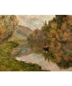 Claude Monet, Barque sur la Seine à Jeufosse