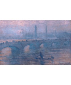 Claude Monet, Waterloo Bridge, Matin brumeux