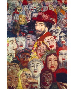 James Ensor, Ensor aux masques ou Ensor entouré de masques