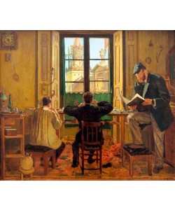Ferdinand Hodler, Uhrmacherwerkstätte in Madrid