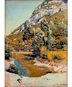 Ferdinand Hodler, Am Fuß des Petit Salève