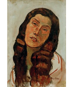 Ferdinand Hodler, Valentine Godé-Darel mit aufgelöstem Haar