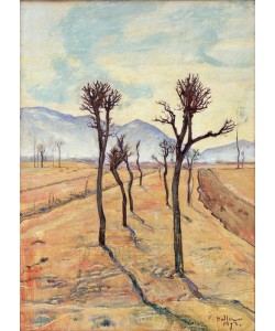 Ferdinand Hodler, Kahle Bäume im Tessin