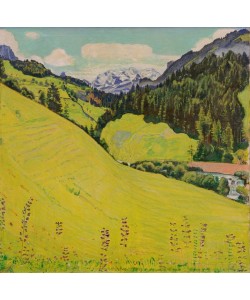 Ferdinand Hodler, Blick gegen die Blüemlisalp