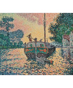 Paul Signac, Le chaland, Samois