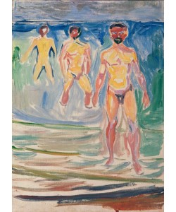 Edvard Munch, Studie für ‘Badende Männer'