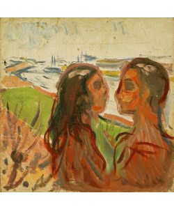 Edvard Munch, Anziehung. Landschaftsmotiv