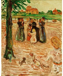 Edvard Munch, Frauen und Kinder in Warnemünde