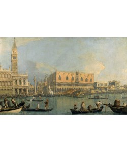 Giovanni Antonio Canaletto, Der Dogenpalast und der Markusplatz