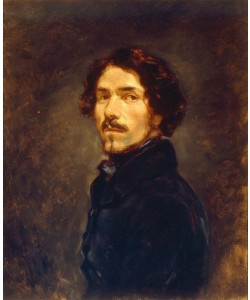 Eugene Delacroix, Selbstbildnis