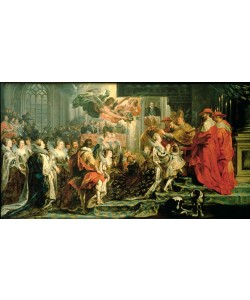 Peter Paul Rubens, Die Krönung der Maria von Medici in Saint-Denis am 13. Mai 1610