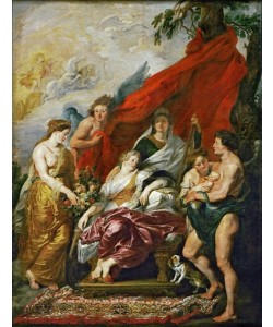 Peter Paul Rubens, Die Geburt Ludwigs XIII. in Fontainebleau am 27. September 1601