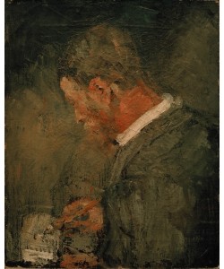 James Ensor, Willy Finch dessinant