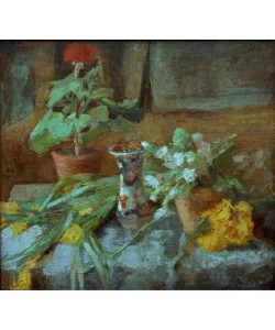 James Ensor, Nature morte au géranium