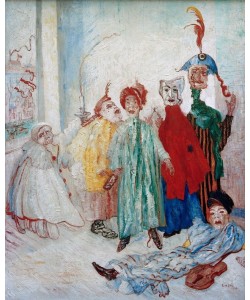 James Ensor, Les Masques singuliers