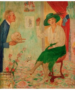 James Ensor, Les Fumeurs drolatiques