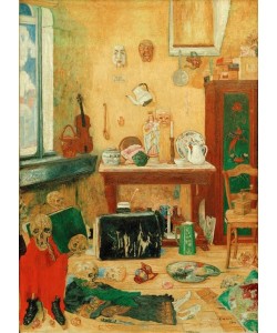 James Ensor, Squelettes à l’atelier