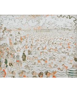James Ensor, Les bains à Ostende