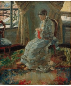 James Ensor, La Dame en bleu