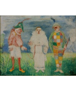 James Ensor, L’Arrestation de Pierrot