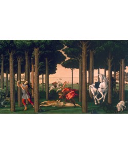 Sandro Botticelli, Die Geschichte des Nastagio degli Honesti II