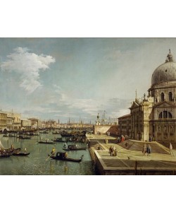 Giovanni Antonio Canaletto, Mündung des Canal Grande und Kirche Santa Maria della Salut