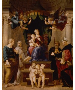 Raffael, Madonna del Baldacchino